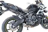 GPR Exhaust System Kawasaki Versys 650 2015-2016, M3 Inox , Full System Exhaust, Including Removable DB Killer