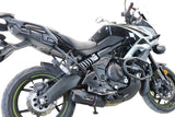 GPR Exhaust System Kawasaki Versys 650 2017-2020, Furore Evo4 Nero, Full System Exhaust, Including Removable DB Killer