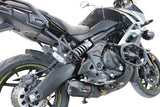 GPR Exhaust System Kawasaki Versys 650 2017-2020, Furore Evo4 Nero, Full System Exhaust, Including Removable DB Killer