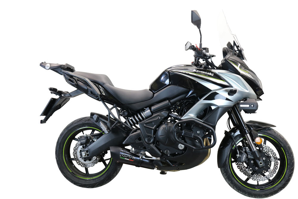 GPR Exhaust System Kawasaki Versys 650 2015-2016, Gpe Ann. Poppy, Full System Exhaust, Including Removable DB Killer