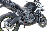 GPR Exhaust System Kawasaki Versys 650 2017-2020, Gpe Ann. Poppy, Full System Exhaust, Including Removable DB Killer