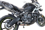 GPR Exhaust System Kawasaki Versys 650 2017-2020, Gpe Ann. Titanium, Full System Exhaust, Including Removable DB Killer