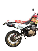 GPR Exhaust System Honda XR600R 1990-1998, Furore Poppy, Slip-on Exhaust Including Removable DB Killer and Link Pipe