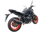 GPR Exhaust System Yamaha Xsr 700 2021-2023, Furore Evo4 Nero, Full System Exhaust, Including Removable DB Killer