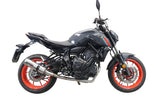 GPR Exhaust System Yamaha MT07 2021-2023, M3 Inox , Full System Exhaust, Including Removable DB Killer