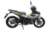 Yamaha Sniper 150 2021-2022  Exhaust GPR Full System Deeptone Inox