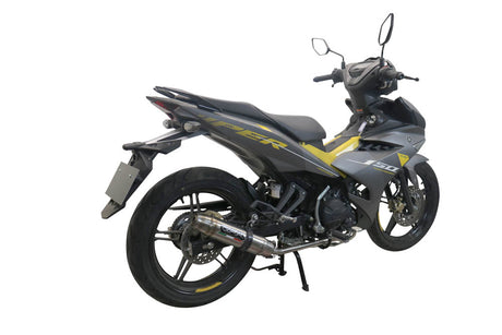 Yamaha Sniper 150 2021-2022  Exhaust GPR Full System Deeptone Inox