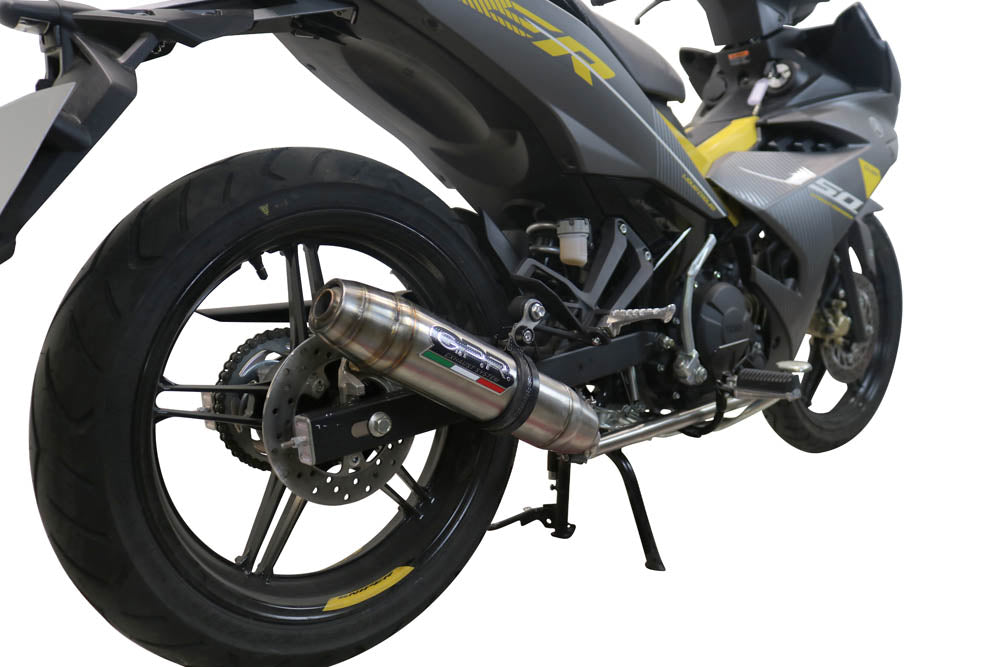 Yamaha Sniper 150 2021-2022  Exhaust GPR Full System Deeptone Inox