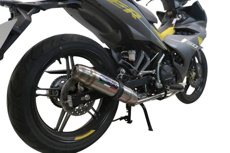 Yamaha Sniper 150 2021-2022  Exhaust GPR Full System Deeptone Inox