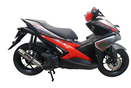 Yamaha Aerox 155 2021-22  Exhaust GPR Full System Deeptone Inox