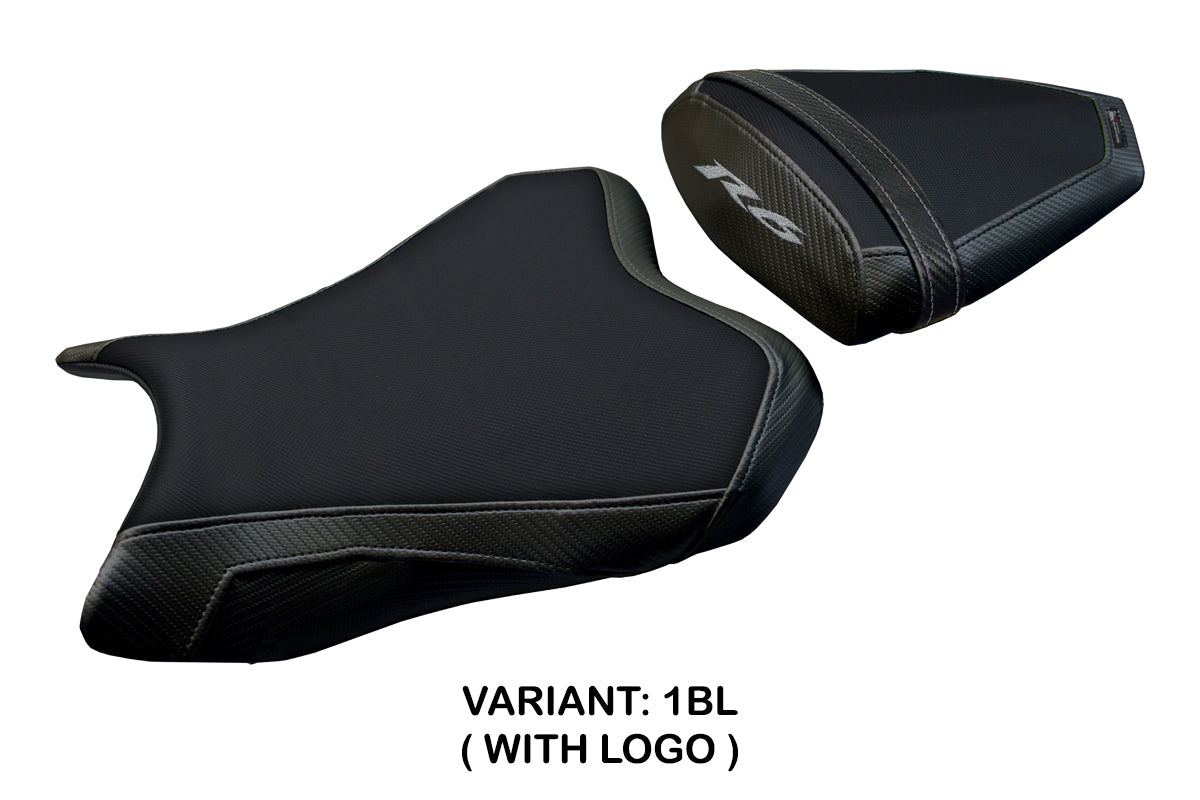 Yamaha YZF R6 2006 2007 Seat Cover Tappezzeria Black 06 07