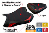 Yamaha YZF R6 2006 2007 Seat Cover Tappezzeria Comfort Red Black 06 07