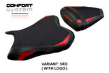 Yamaha YZF R6 2006 2007 Seat Cover Tappezzeria Comfort Red Black 06 07