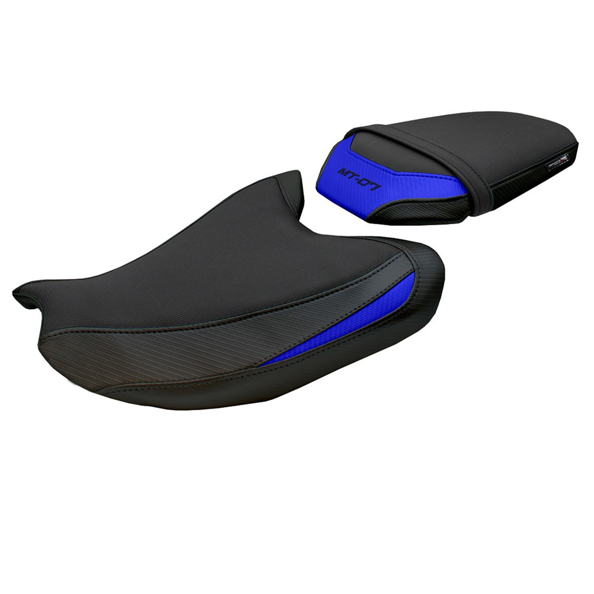 Yamaha MT 07 2025 Seat Cover Tappezzeria Blue Black