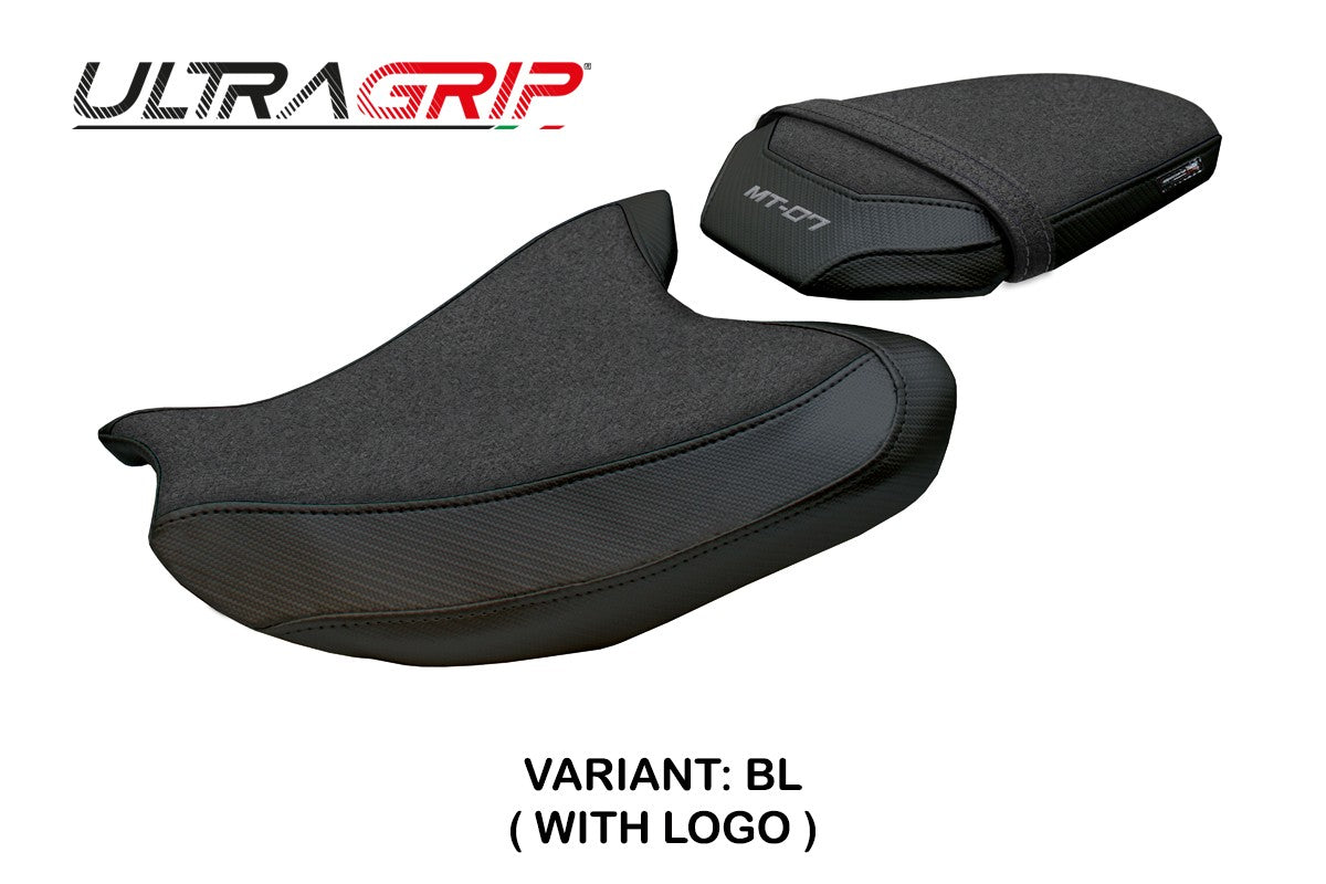 Yamaha MT 07 2025 Seat Cover Tappezzeria Ultragrip Black
