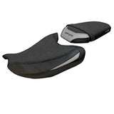 Yamaha MT 07 2025 Seat Cover Tappezzeria Ultragrip Silver Black