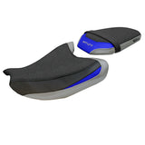 Yamaha MT 07 2025 Seat Cover Tappezzeria Ultragrip Silver Blue Black