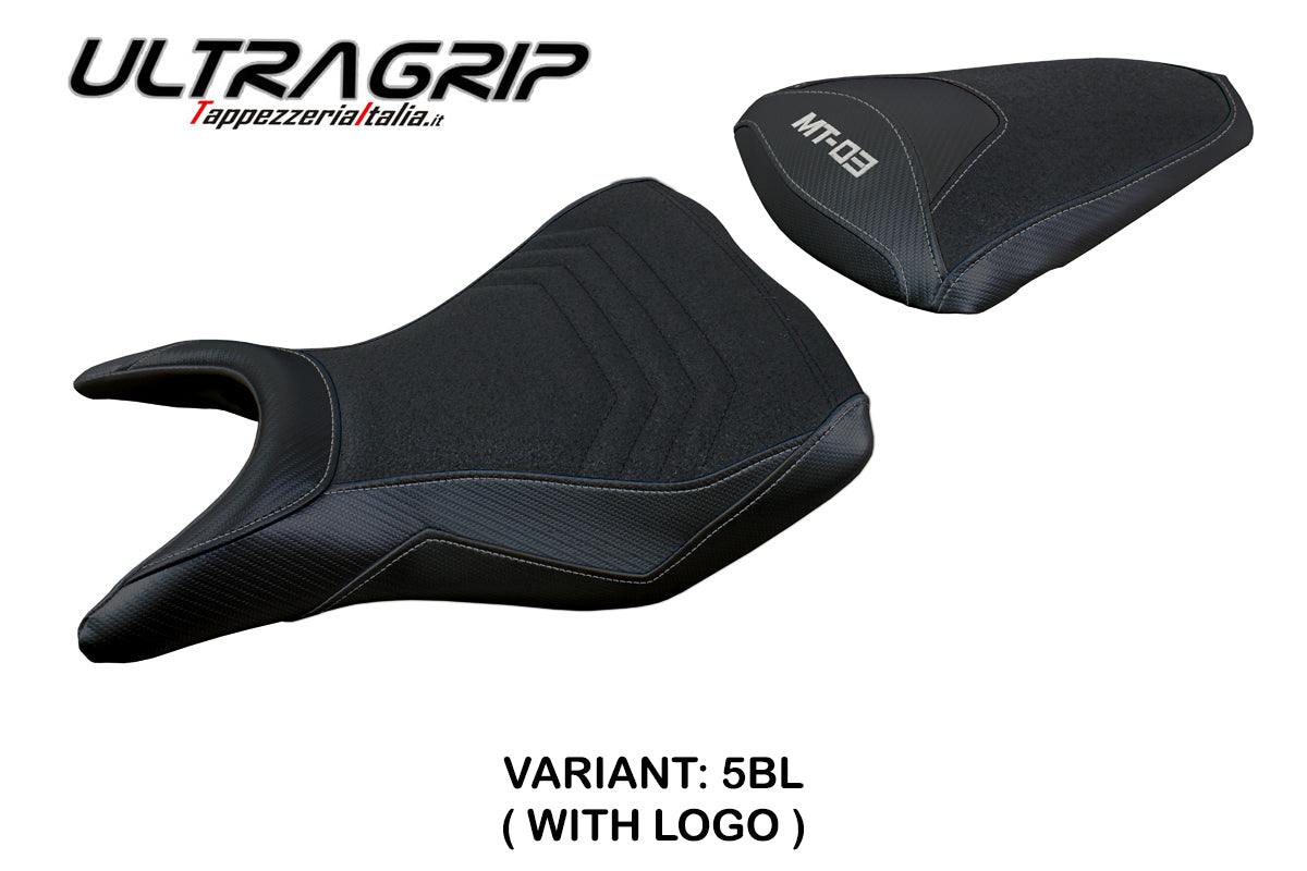 Yamaha MT 03 2020 2021 2022 2023 Seat Cover Tappezzeria Ultragrip Black