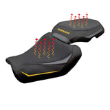 Yamaha Tracer 9 / 9 GT 2025 Seat Cover Tappezzeria Heating Comfort Grey Gold