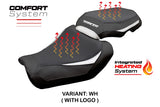 Yamaha Tracer 9 / 9 GT 2025 Seat Cover Tappezzeria Heating Comfort White Black