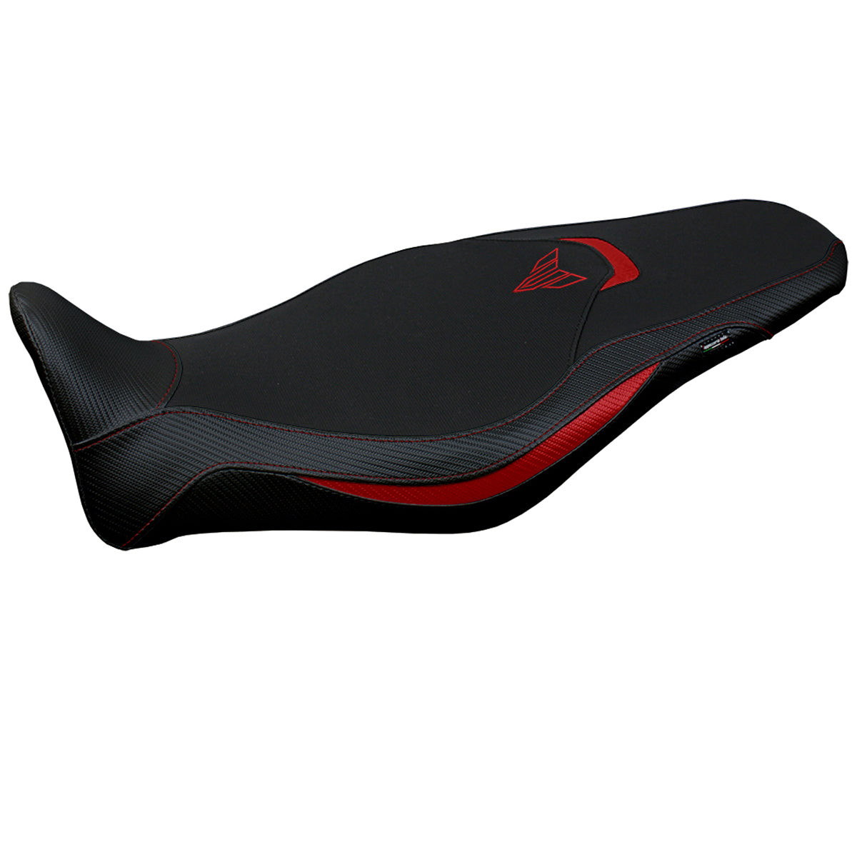 Yamaha MT 09 FZ09 2021 2022 2023 Seat Cover Tappezzeria Red Black