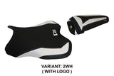 Yamaha YZF R1 2015-2019 2020 2021 2022 2023 Seat Cover Tappezzeria White Black