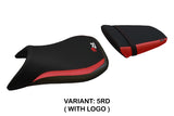 Yamaha YZF R6 2003 2004 2005 Seat Cover Tappezzeria Red Black 03 04 05