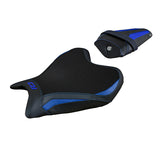 Yamaha YZF R7 2021 2022 2023 Seat Cover Tappezzeria Blue Black