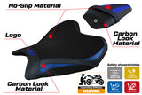 Yamaha YZF R7 2021 2022 2023 Seat Cover Tappezzeria Blue Black