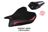 Yamaha YZF R7 2021 2022 2023 Seat Cover Tappezzeria Red White Black SE