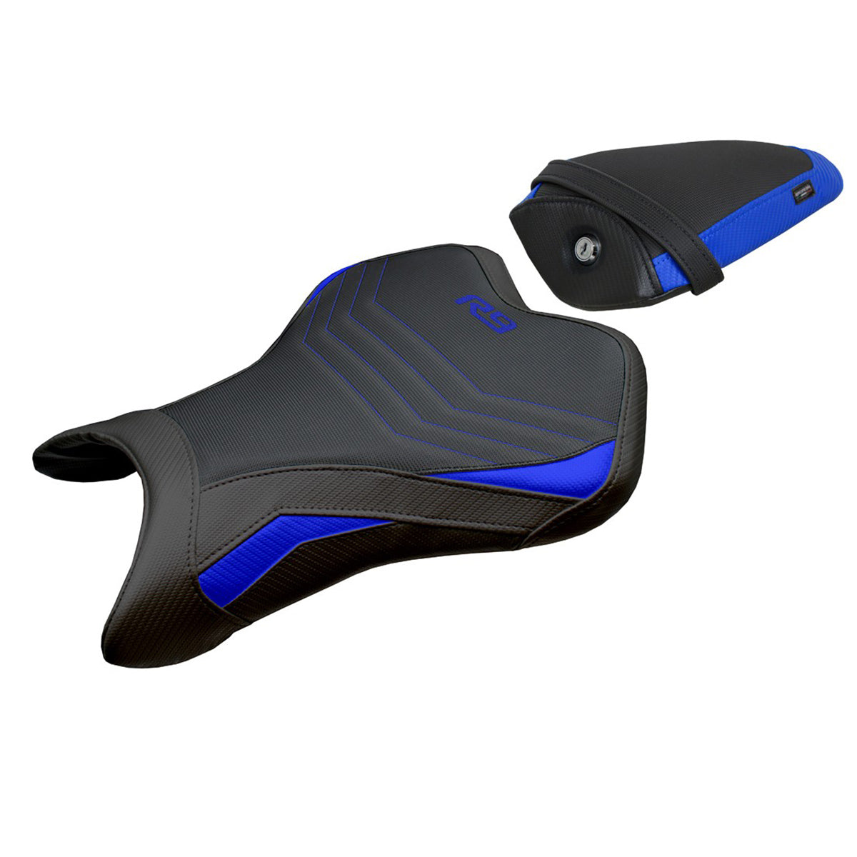 Yamaha R9 2025 Seat Cover Tappezzeria Comfort Blue Black