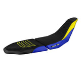 Yamaha Tenere 700 Raid 2022 2023 Seat Cover Tappezzeria Ultragrip Blue Yellow