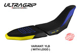 Yamaha Tenere 700 Raid 2022 2023 Seat Cover Tappezzeria Ultragrip Yellow Blue