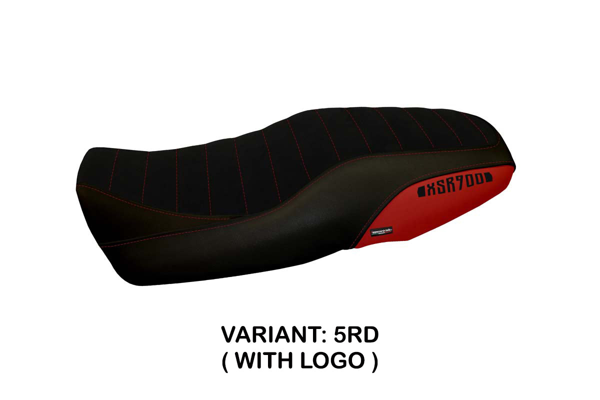 Yamaha XSR 900 2016 2017 2018 2019 2020 2021 Seat Cover Tappezzeria Red Black