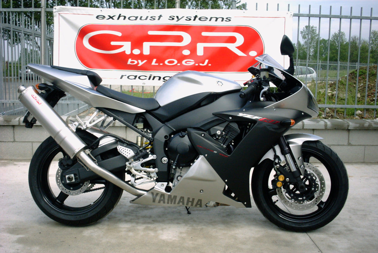 Yamaha Yzf 1000 R1 2002-2003 Exhaust GPR Slip-on Trioval