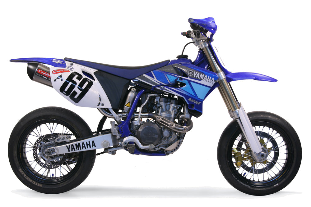 GPR Exhaust System Yamaha WR450F 2003-2006, Gpe Ann. titanium, Slip-on Exhaust Including Removable DB Killer and Link Pipe