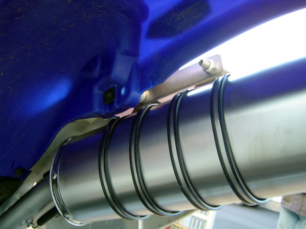 GPR Exhaust System Yamaha WR426F 2000-2002, Furore Poppy, Slip-on Exhaust Including Removable DB Killer and Link Pipe