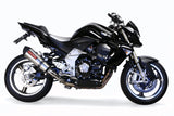 GPR Exhaust System Kawasaki Z1000 2007-2009, Gpe Ann. titanium, Dual slip-on Including Removable DB Killers and Link Pipes