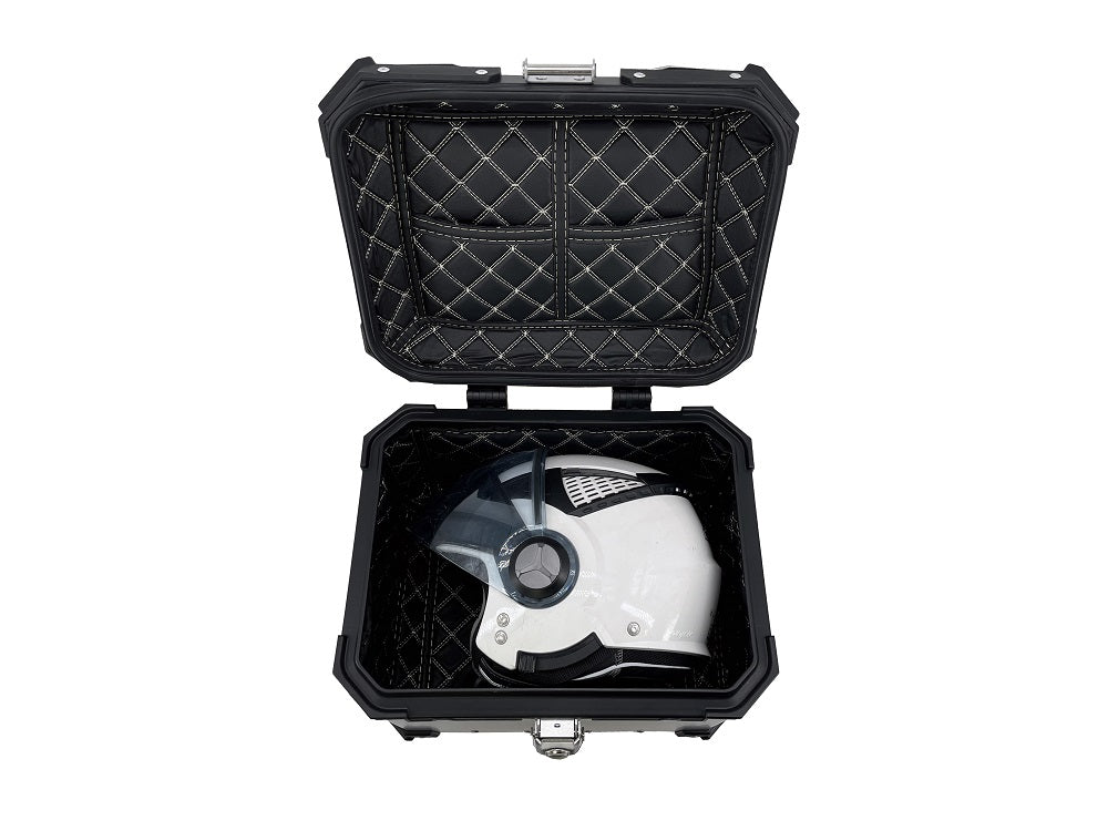 Voge Valico 300 Rally 2022-2023 GPR TECH 26 L Aluminum Top Case in Black with Specific Plate Included