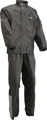 Z1R 2-Piece Rainsuit - Black - Large 2851-0524