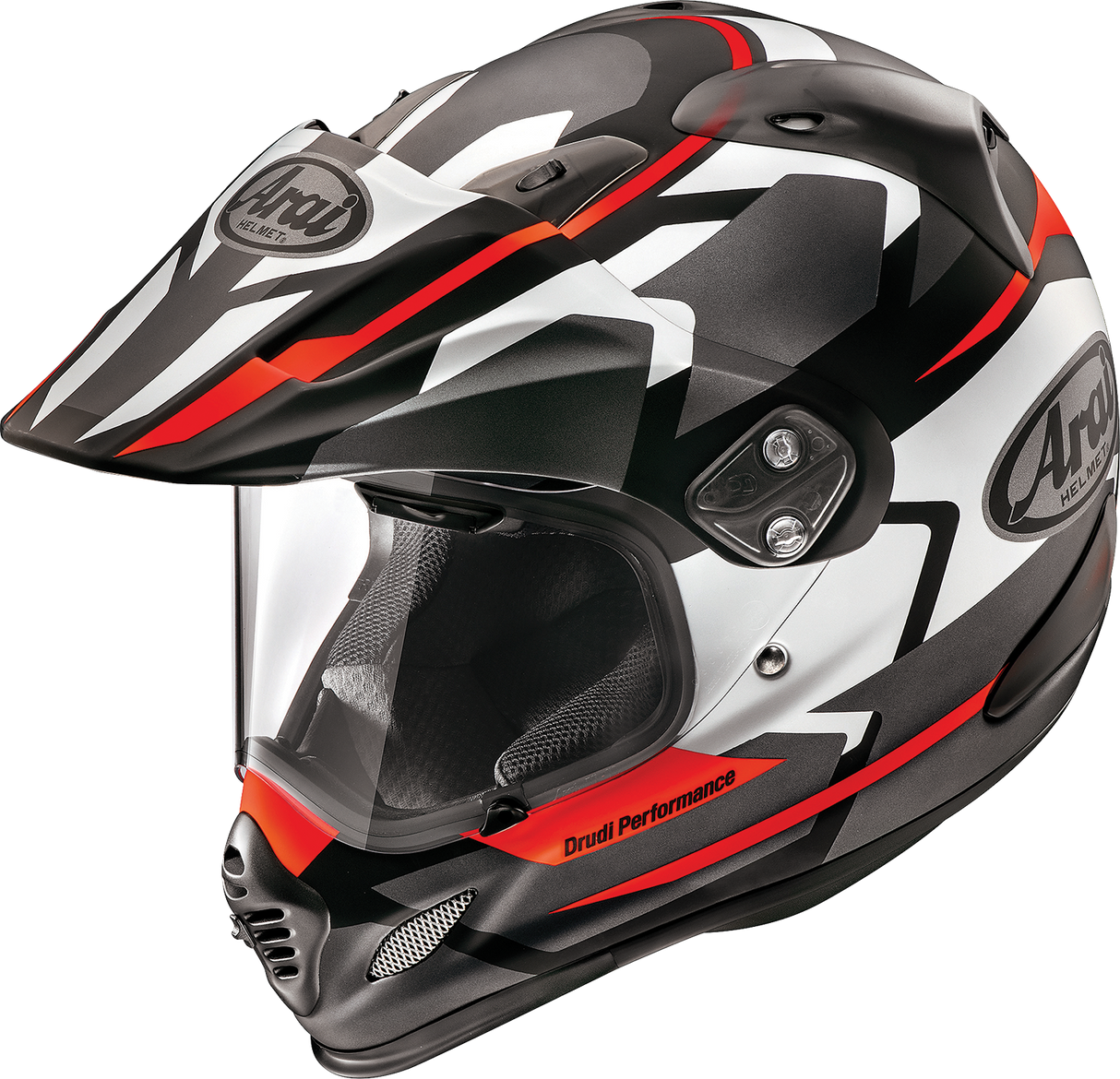 ARAI XD-4 Motorcycle Helmet - Depart - Black/Silver Frost - 2XL 0140-0243