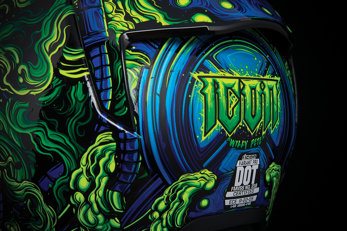 ICON Variant Pro™ Motorcycle Helmet - Willy Pete - Medium 0101-13387