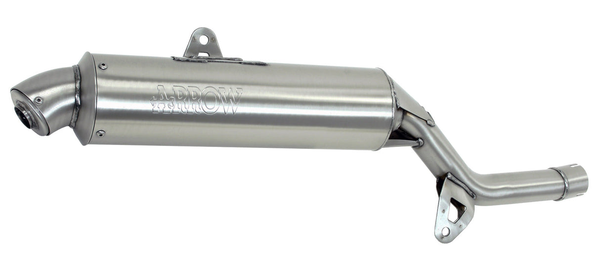 Arrow Honda Xrv 750 '93-94/'96-04 Stainless Steel Homolgated Exhaust For Original And Arrow Collector 72605pd