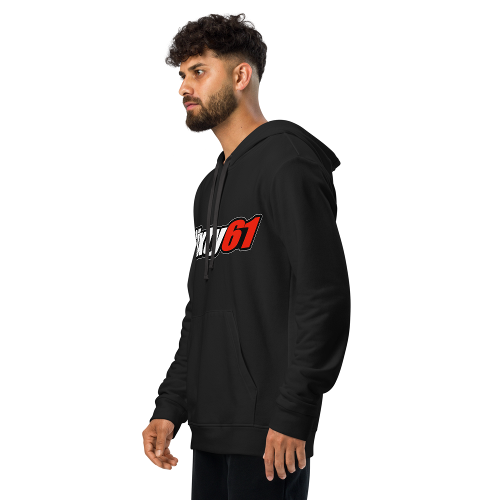 Sixty61 Men's Black Hoodie by Adidas