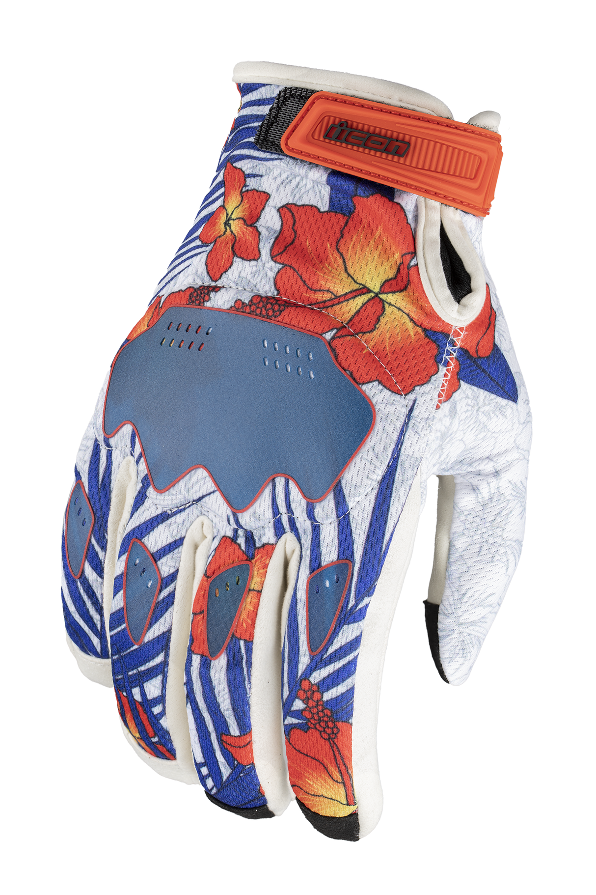 ICON Hooligan Kaonohi™ Gloves - White - Large 3301-4786