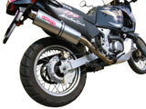 GPR Exhaust System Honda Africa Twin XRV 750 RD07 1993-2003, Trioval, Slip-on Exhaust Including Removable DB Killer and Link Pipe