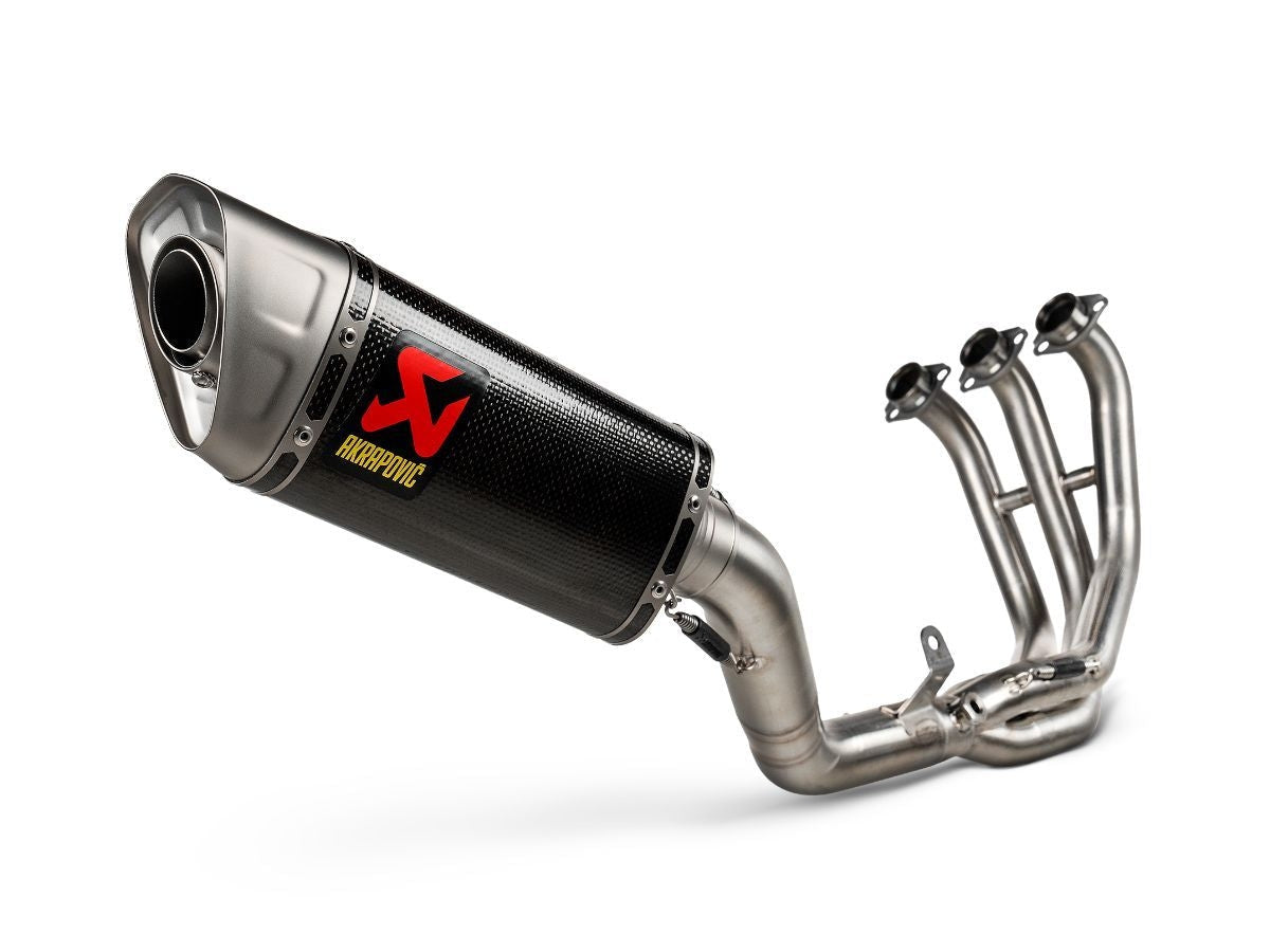 YAMAHA MT-09 FZ-09 2024 Exhaust, Akrapovic Racing Full System Titanium and Carbon S-Y9R17-APC