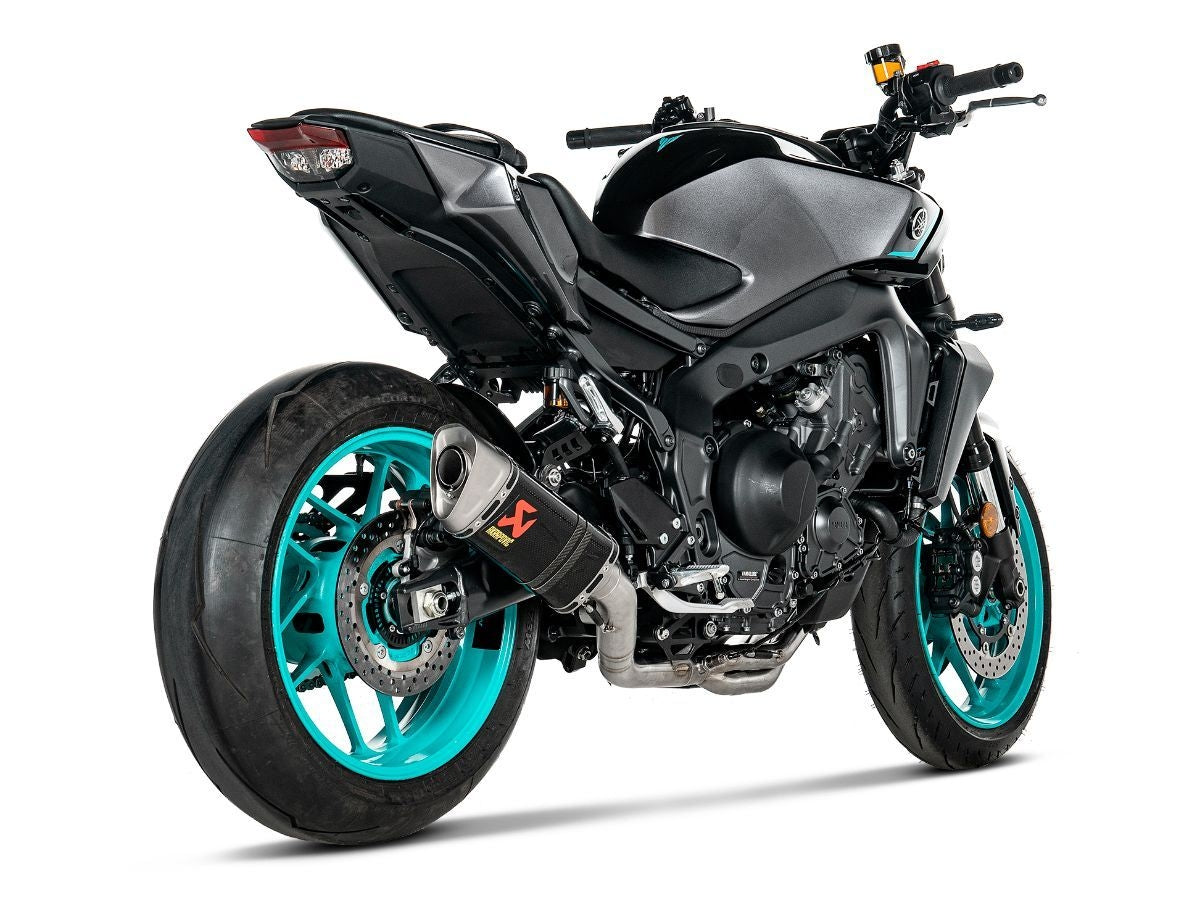 YAMAHA MT-09 FZ-09 2024 Exhaust, Akrapovic Racing Full System Titanium and Carbon S-Y9R17-APC