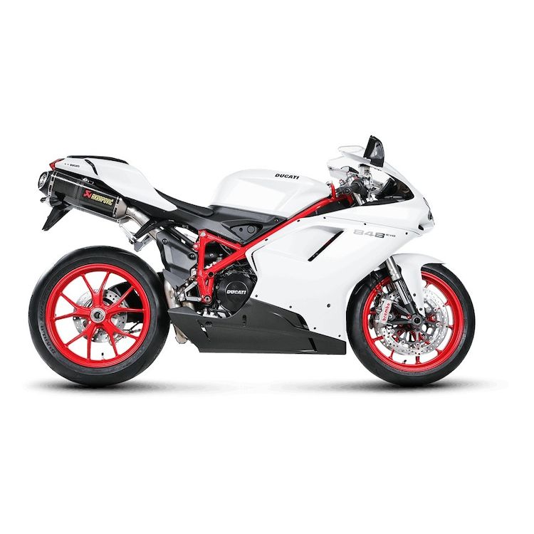 AKRAPOVIC  Slip-On Exhaust Mufflers  Carbon Fiber  848 / 1098 / 1198 S-D10SO3-ZC 1811-1463