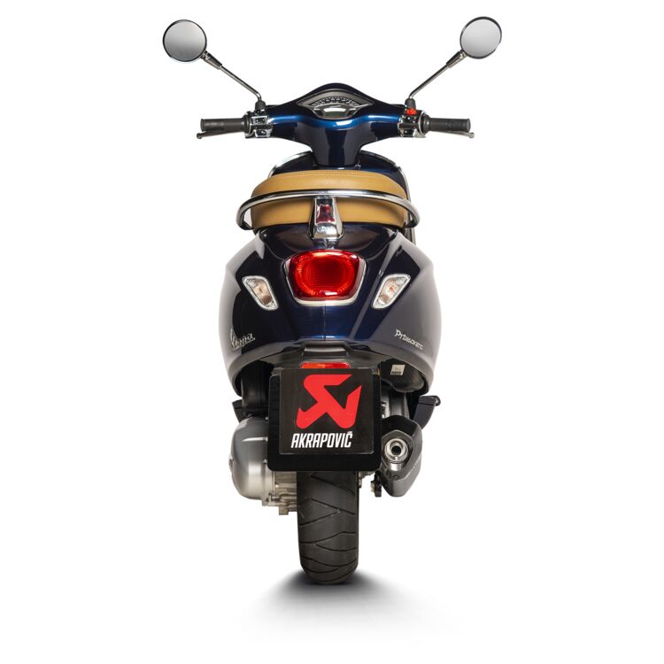 AKRAPOVIC Slip-On Scooter Muffler Exhaust   Stainless Steel  Vespa Sprint 150 2021  S-VE125SO3-HZBL 1811-4243